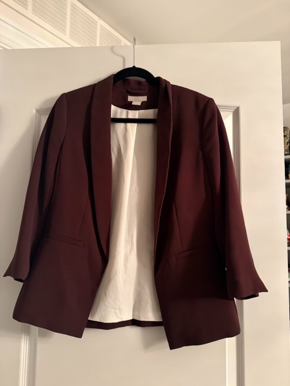 H&M Burgundy Blazer | Size S